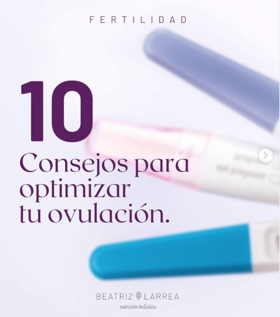 10 consejos para optimizar tu ovulación