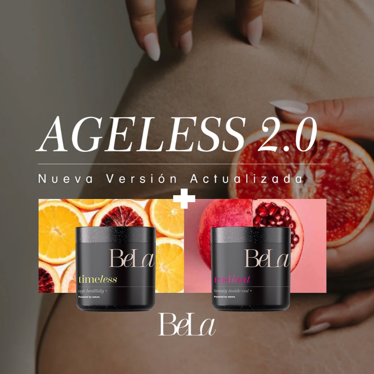 Paquete: Curso Ageless + Suplementos Radiant y Timeless